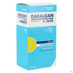 Dafalgan Pediatrie 30mg/ml Sirop 150ml