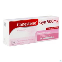 Canestene Gyn Clotrimazole 500mg Tabl Vag. 1