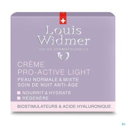 Widmer Nuit Creme Pro-active Light Parf Pot 50ml