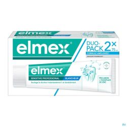 Elmex Sensitive Pro.dentifrice Blanch.2x75ml Nf