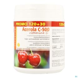 Acerola 500 Comp 120+30 Gratuit