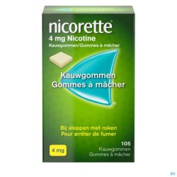 Nicorette Gomme Mach 105x4mg