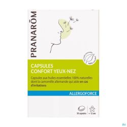 Allergoforce Confort Yeux Nez Bio Caps 30