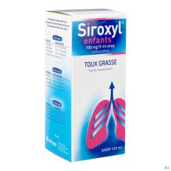 Siroxyl Sirop Enfants/kinderen 125ml 100mg/5ml