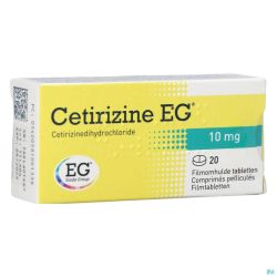 Cetirizine EG          Comp 20X10Mg