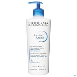 Bioderma Atoderm Creme Pump Bottle 500ml