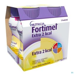 Fortimel Extra 2kcal Vanille 4x200ml