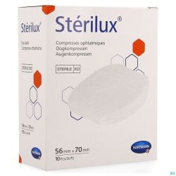 Sterilux Comp.ocul. 56x70 St.10 P/s