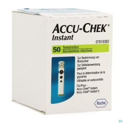 Accu Chek Instant Tests 50 Bandelettes