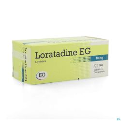 Loratadine EG 10 Mg Tabl 100 X 10 Mg