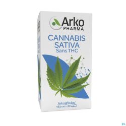 Arkogelules Cannabis Sativa 40g