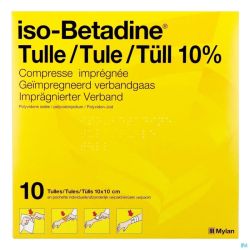 Iso Betadine Tulles Compr 10