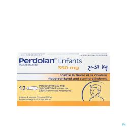 Perdolan Supp Kind Enf 12x350mg