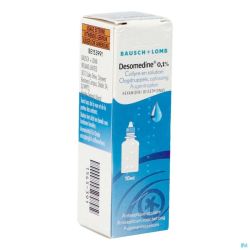 Desomedine 0,1 % Collyre Fl 10ml