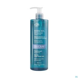 Ducray Keracnyl Gel Moussant 400ml Nf