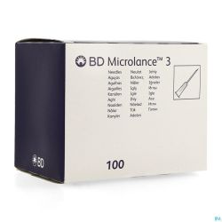 Bd Microlance 3 Aig.22g 1 1/4rb 0,7x30mm Noir 1