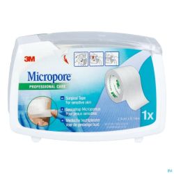 Micropore 3m 25,0mmx9,1m Nouv.derouleur 1530p-1d