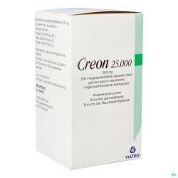 Creon 25000 Gastroresist Caps 200 X 300mg