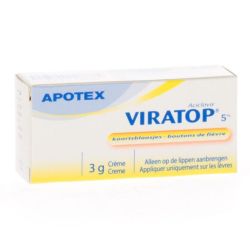 Viratop Apotex 5 % Creme 3g