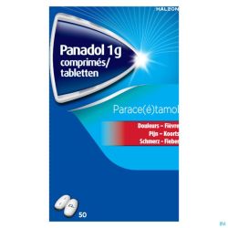 Panadol Bottle Comp 50x1g