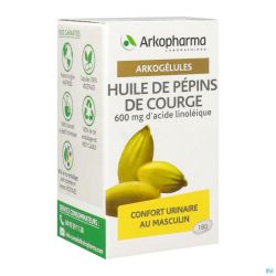 Arkogelules Huile De Pepins De Courge Caps 180