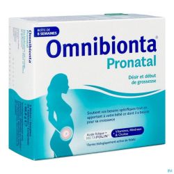 Omnibionta Pronatal: Désir et Début de Grossesse - 8 semaines (56 comprimés )