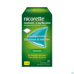 Nicorette Freshmint Gomme Mach 105x4mg