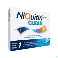 Niquitin Clear Patches 14 X 21mg