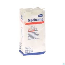 Medicomp 5x5cm 4pl. Nst. 100 P/s