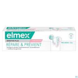 Elmex Dentifrice Sensi.plus Repare&prev. 75ml Nf