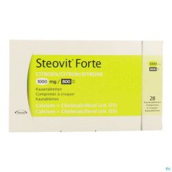 Steovit Forte 1000mg/800ui Comp Croq 28