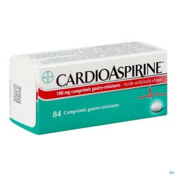 Cardioaspirine Gastro Resist. Tabl 84 X 100mg