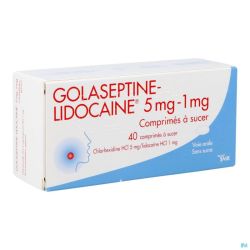 Golaseptine Lidocaine Comp A Sucer 40