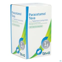 Paracetamol Teva 1g Comp 100 X 1g Flacon