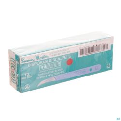 Scalpel S.m Disposable Sterile Nr12 10