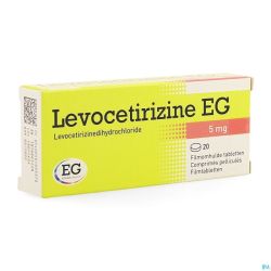 Levocetirizine EG 5 Mg Comp Pell  20