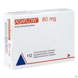 Asaflow 80mg Comp Gastro Resist Bli 112x 80mg