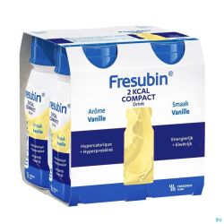 Fresubin 2 Kcal Compact Drink Vanille Fl 4x125ml