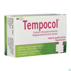 Tempocol Gastroresist. Caps Molles 120 X 182mg