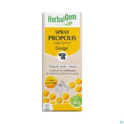 Herbalgem Propolis Large Spectrum Bio Fl Gutt 15ml