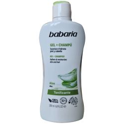 Babaria gel + shampoing aloe vera (200ml)
