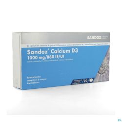 Sandoz Calcium D3 Comp A Macher 90x1000 mg/880ie