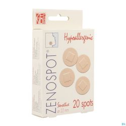 Zenospot 22mm 20 Sensitive Pansement