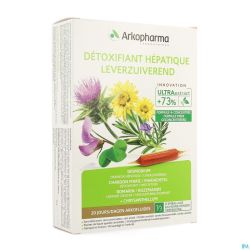 Arkofluide Detoxifiant Hepatique Amp 20x10ml