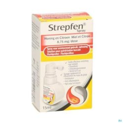 Strepfen 8,75mg Miel-citr.spray Sol Pulv Bucc.15ml