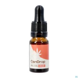 Candrop 5% Cbg + 5% Cbd 10ml Cbx Medical