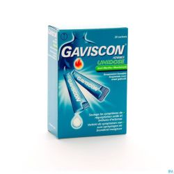 Gaviscon Advance Susp.orale Menthe Ud Sach 20x10ml