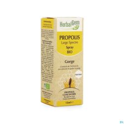 Herbalgem Propolis Large Spectrum Bio Sray 15ml