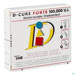 D Cure Forte 100.000 Ui Amp 3