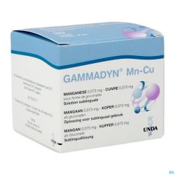 Gammadyn Amp 30 X 2ml Mn-cu Unda